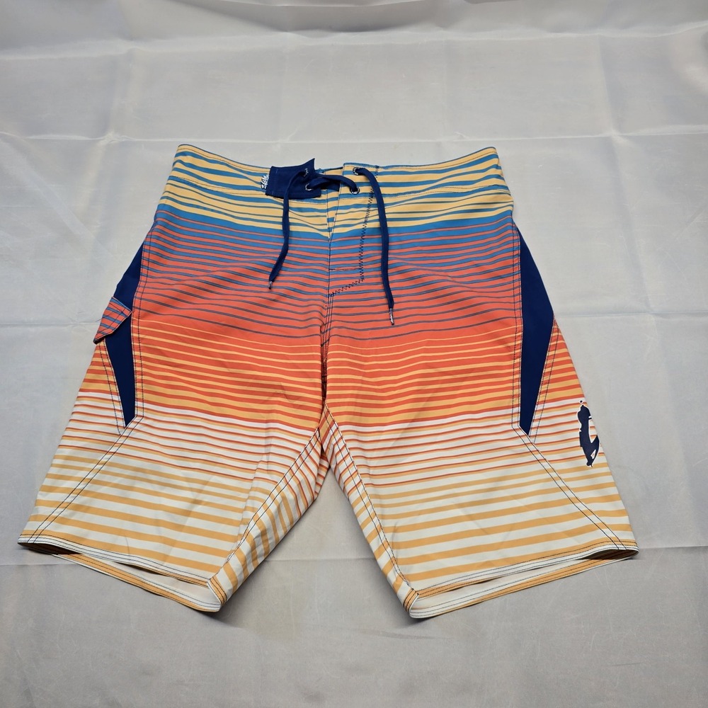 Salt Life Board Shorts Size 32 SLX QD Lightweight‎ Quick Dry Beach Outdoor...